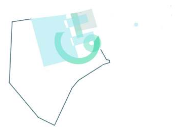 Massing strategy five: overlapping circular volume study.