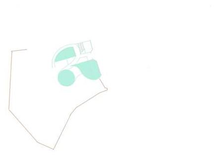 Massing strategy six: refined curved volumes.