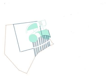 Massing strategy ten: consolidated block arrangement.